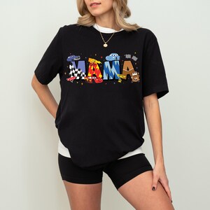 Cars Mama Shirt, Disney Pixar Cars Mama Sweatshirt, McQueen Mater Mom Sweater, Sally Mommy Tee, Disneyland Mother's Day Trip Hoodie