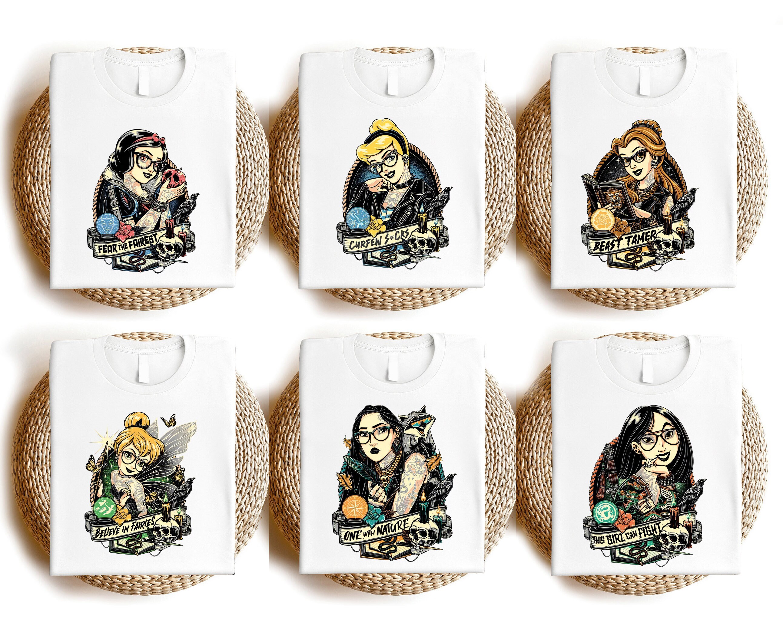 Camiseta de princesa tatuada España