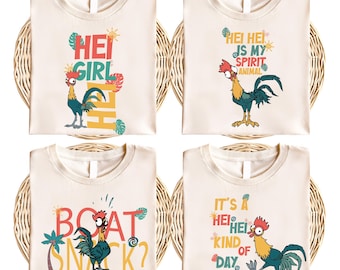 Disney Hei Hei Shirt, Prinzessin Moana Film Hei Hei Sweatshirt, Hei Girl Hei Pullover, Boot Snack Hei Hei Shirt, Disneyland Gruppenreise Hoodie