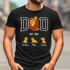 Disney Lion King Dad Shirt, Simba Mufasa Hakuna Matata Shirt, Father&#39;s Day Shirt, Daddy and Me Shirt, Disney Dada Shirt, Animal Kingdom Tee