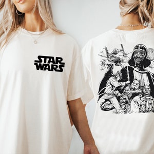 Star Wars Shirt, Darth Vader Shirt, Prinzessin Leia T-Shirt, Disneyland Familienurlaub T-Shirt, Stormtrooper T-Shirt