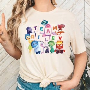 Maglietta Disney Inside Out, Maglietta Disneyland Pixar, Vacanza in famiglia Disney, Gioia Tristezza Rabbia Invidia, Maglietta Core Memory Day, Viaggio ispirato alla famiglia