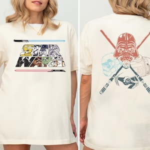 Retro Star Wars Shirt, Disney Star Wars Light Freighter Shirt, Darth Vader Sweatshirt, Stormtrooper Soldier Shirt, Galaxy&#39;s Edge Shirt