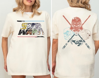Maglietta retrò di Star Wars, maglietta Disney Star Wars Light Freighter, felpa di Darth Vader, maglietta del soldato Stormtrooper, maglietta Galaxy's Edge