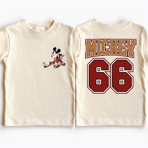 Mickey Hockey Shirt - Etsy