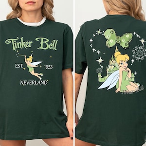 Disney Tinkerbell Shirt, Tinkerbell 1953 Neverland Shirt, Disneyworld Fairy Magical Shirt, Peter Pan Sweatshirt, Disneyland Castle Trip Tee