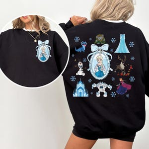 Princess Elsa Coquette Mirror Shirt, Disney Frozen Bow Sweatshirt, Elsa And Anna Girls Trip Sweat, Olaf Kids Hoodie, Disneyland Princess Tee