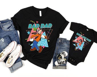 Disney Goofy And Max Goofy Shirt, Rad Dad And Rad Like Dad Sweatshirt, Disney Dad And Son Shirt, Disneyworld Fathers Day Shirt, WDW Dad Tee