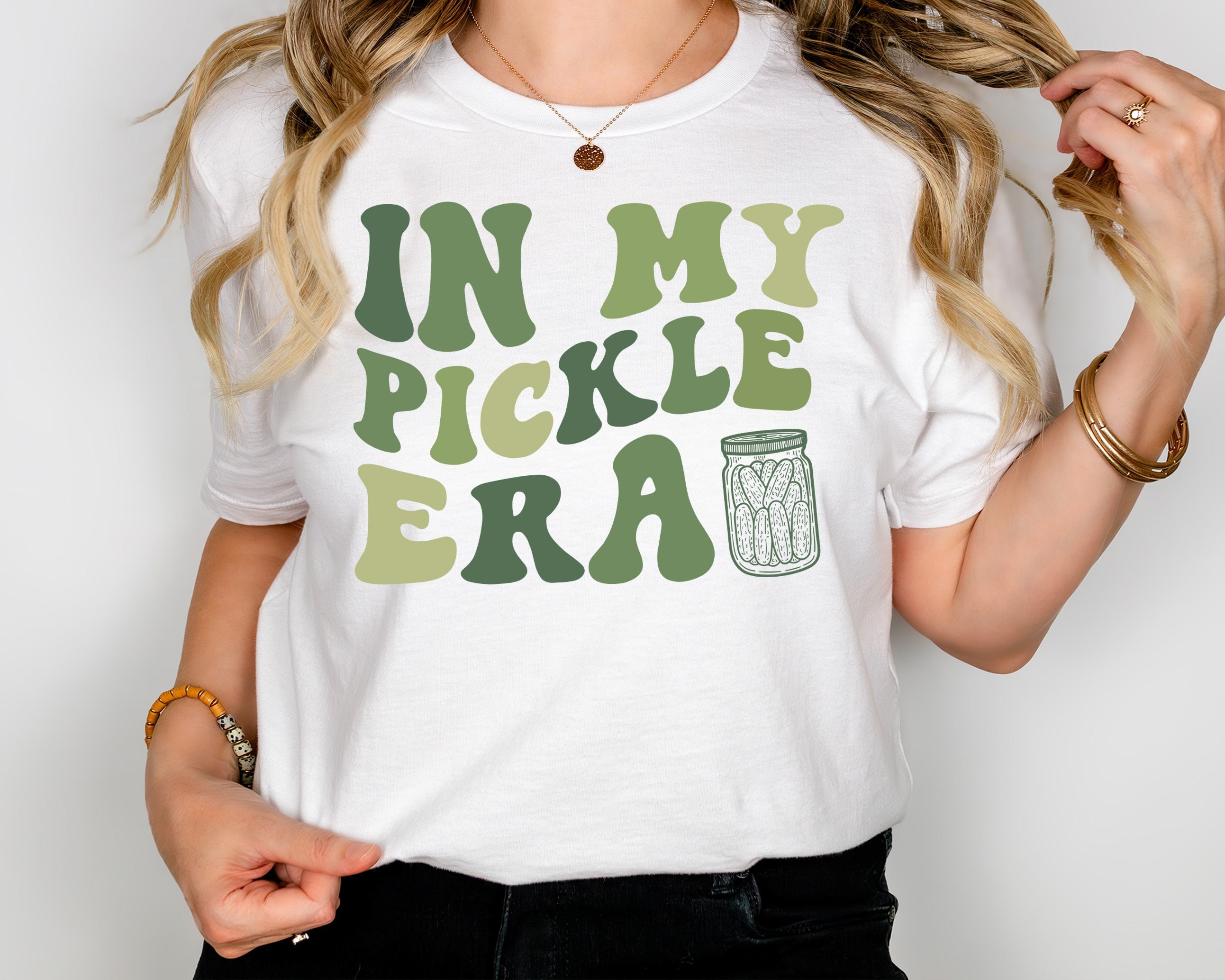 In My Pickle Era Shirt, Pickle Shirt, Pickle Lover Shirt,  Pickle Maker Gift, Gift for Pickle Lover, Funny Food Shirt