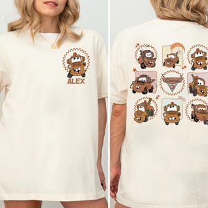 Tow Mater Shirt, Disney Custom Cars Sweatshirt, Pixar Mater Sweater, Radiatör Springs Hoodie, Disneyland Family Vacation Sweats