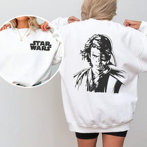 Anakin Skywalker Sweatshirt, Darth Vader Sweatshirt, Dark Jedi Shirt, Star Wars Sweatshirt, Chosen One Hoodie, Revenge of the Sith Sweater