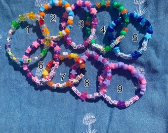 Land Back kandi bracelets