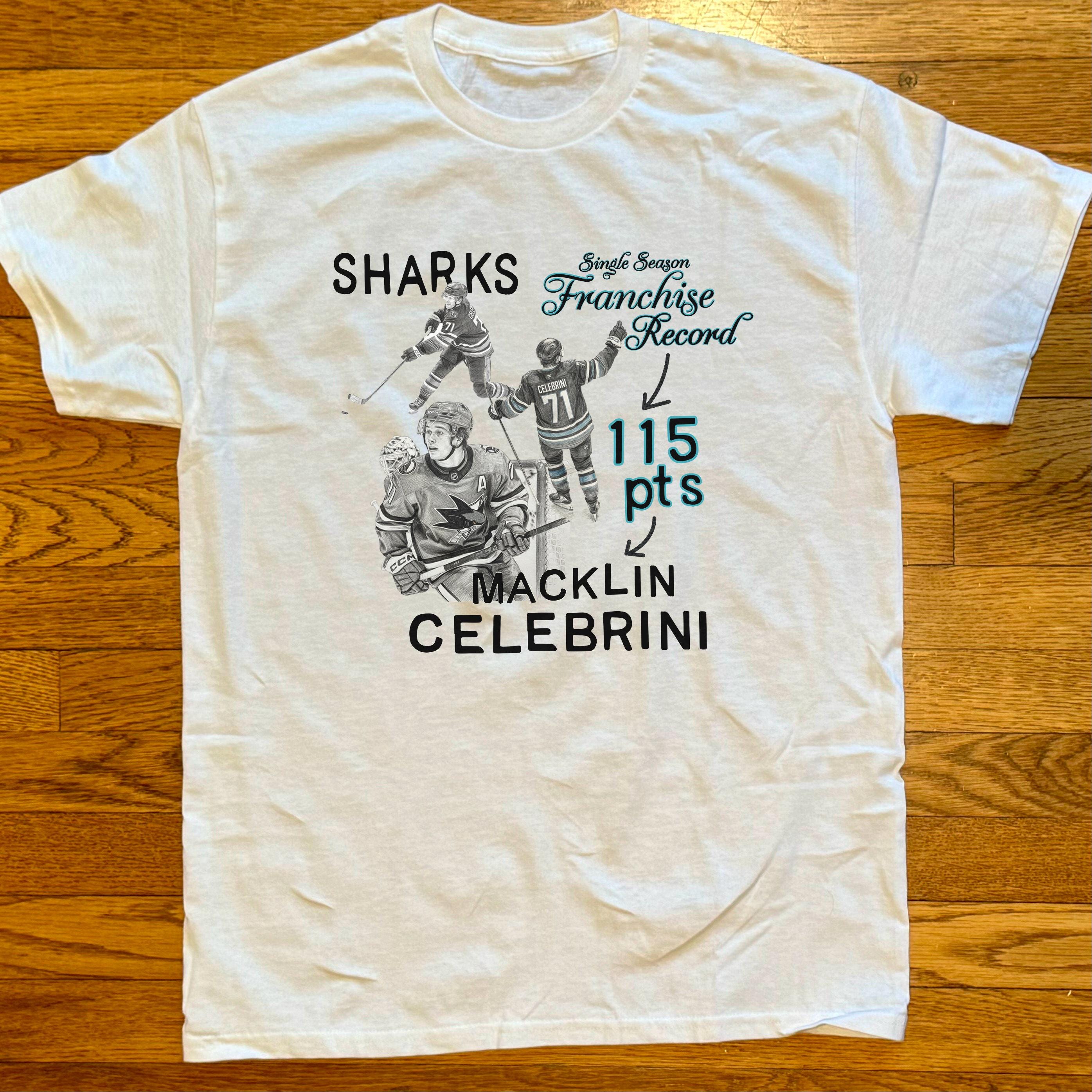 シャークスnhl tシャツ - Etsy 日本
