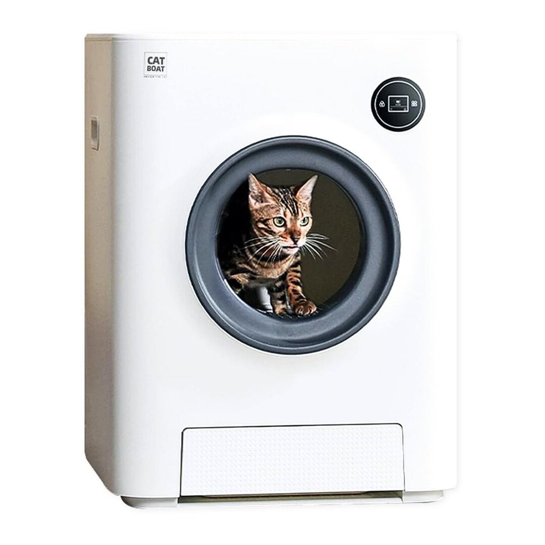 Image showcasing Scoop for Self-cleaning Cat Litter Box Free Autonomous Smart Cat Litter ...