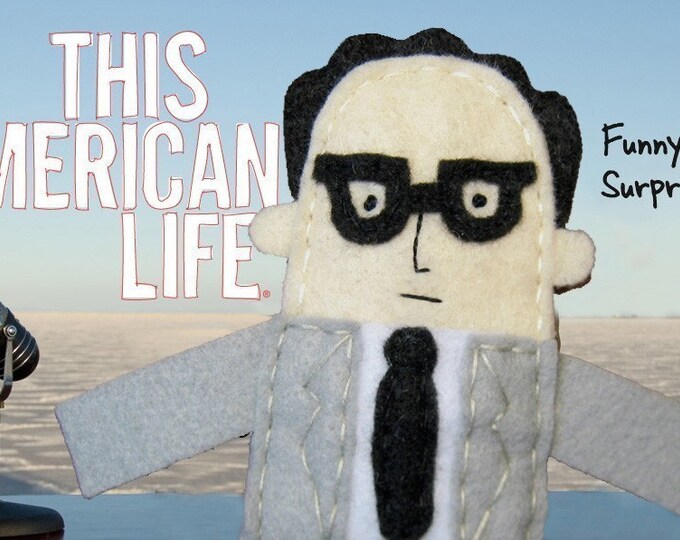 Ira Glass Finger Puppet - Etsy