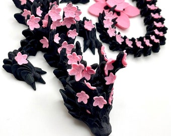 Articulating Cherry Blossom Dragon - 16&quot;
