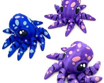 Articulating Flexi Octopus | Fidget Toy