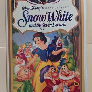 Snow White and the Seven Dwarfs, Walt Disney Masterpiece Collection, VHS Tape with Original Case, VHS 1524
