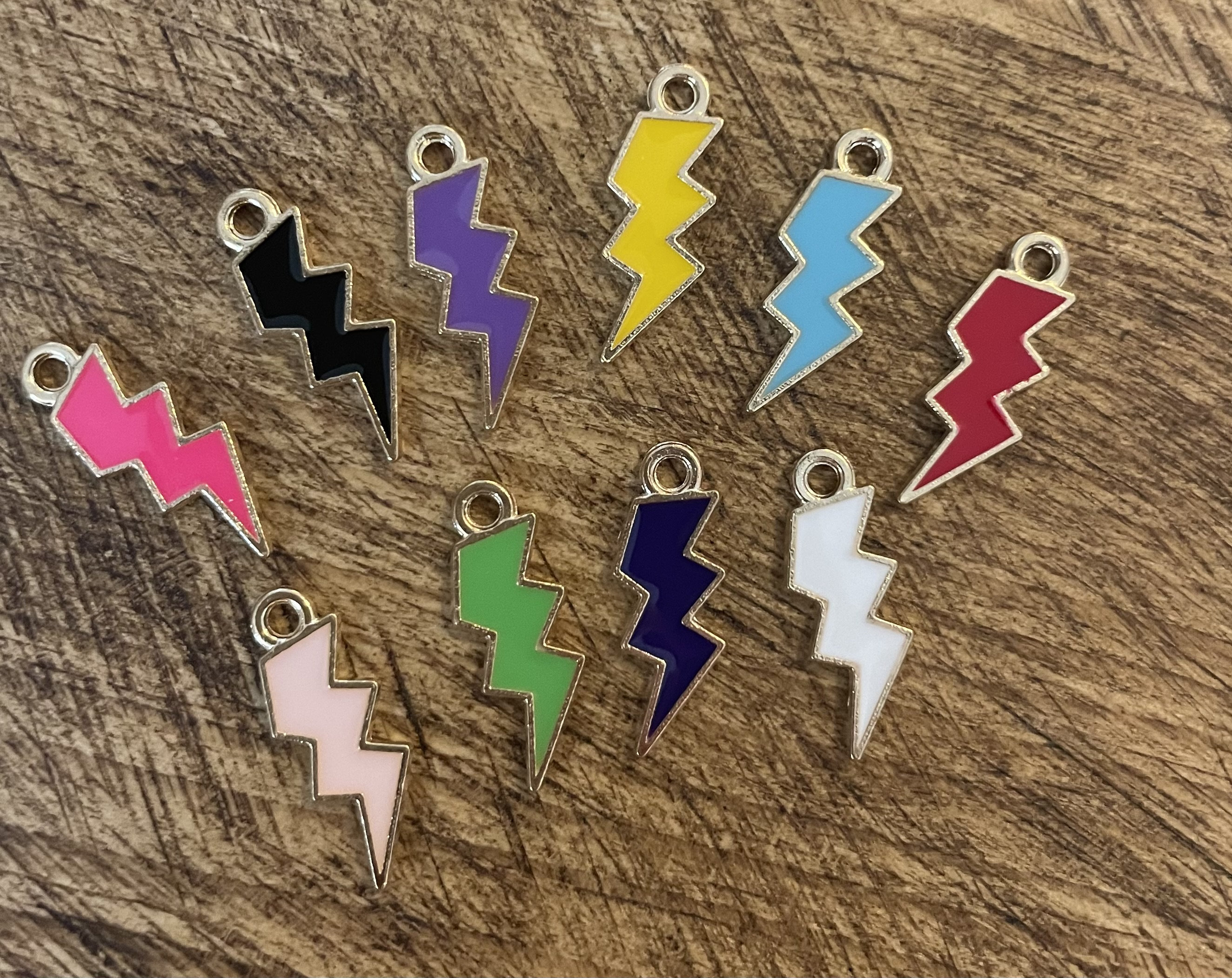 Lightning Bolt Keychain - Etsy Lightning Bolt Keychain - Etsy