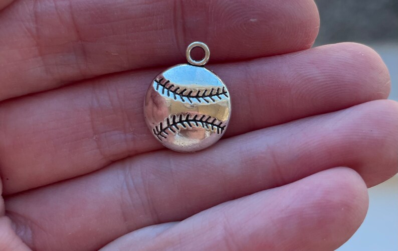 Sports Charms for Jewlery Making,team Sports Pendants,silver Sports