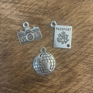 Silver Travel Charms: DIY Vacation Pendants for Jewelry Making