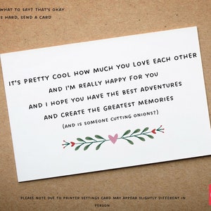 It's pretty cool how much love card | Wedding Card | Engagement Card | Mrs and Mrs  | Mrs and Mr | Mr and Mr | Funny Wedding Card | Love