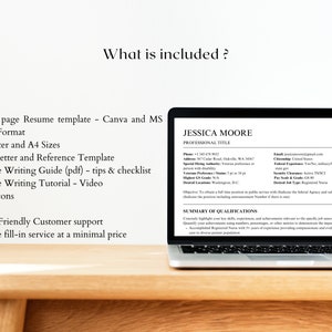 Veteran federal cv template