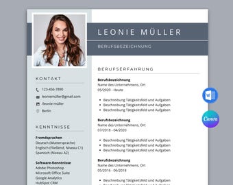 Lebenslauf vorlage deutsch mit foto mehrseitig anschreiben ausbildung Moderner Ats lebenslauf word minimalistisch schüler bewerbung it Cv