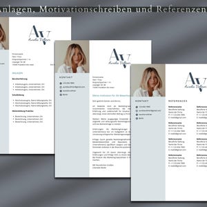 anlagen,motivationschreiben und referenzen