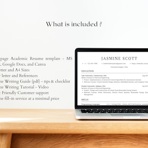 Harvard Ats Friendly Resume ATS Harvard Resume Template: Modern, Clean CV (google Docs, Word, Canva ...