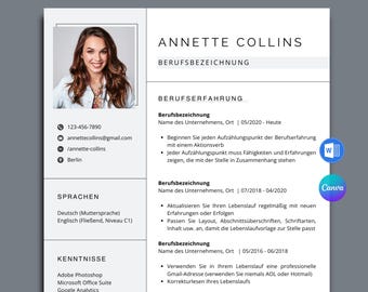 Lebenslauf Vorlage Word Deutsch Lebenslauf Canva German Ausbildung Bewerbungungsvorlage Schuler Tabellarischer Cv Deckblatt Anschreiben