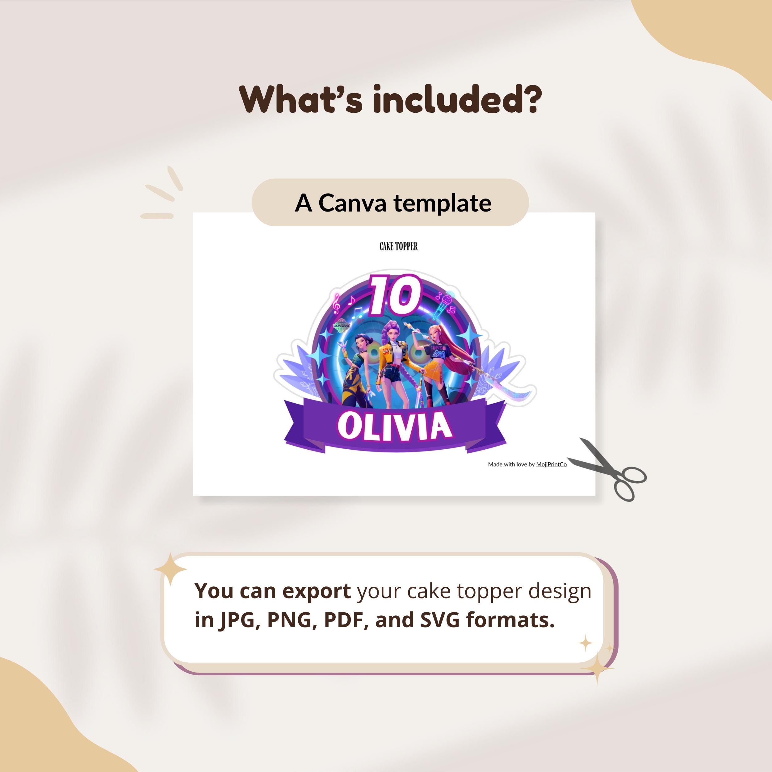 Générique A Set Of 3 Couverture Du Film Kpop Demon Hunters