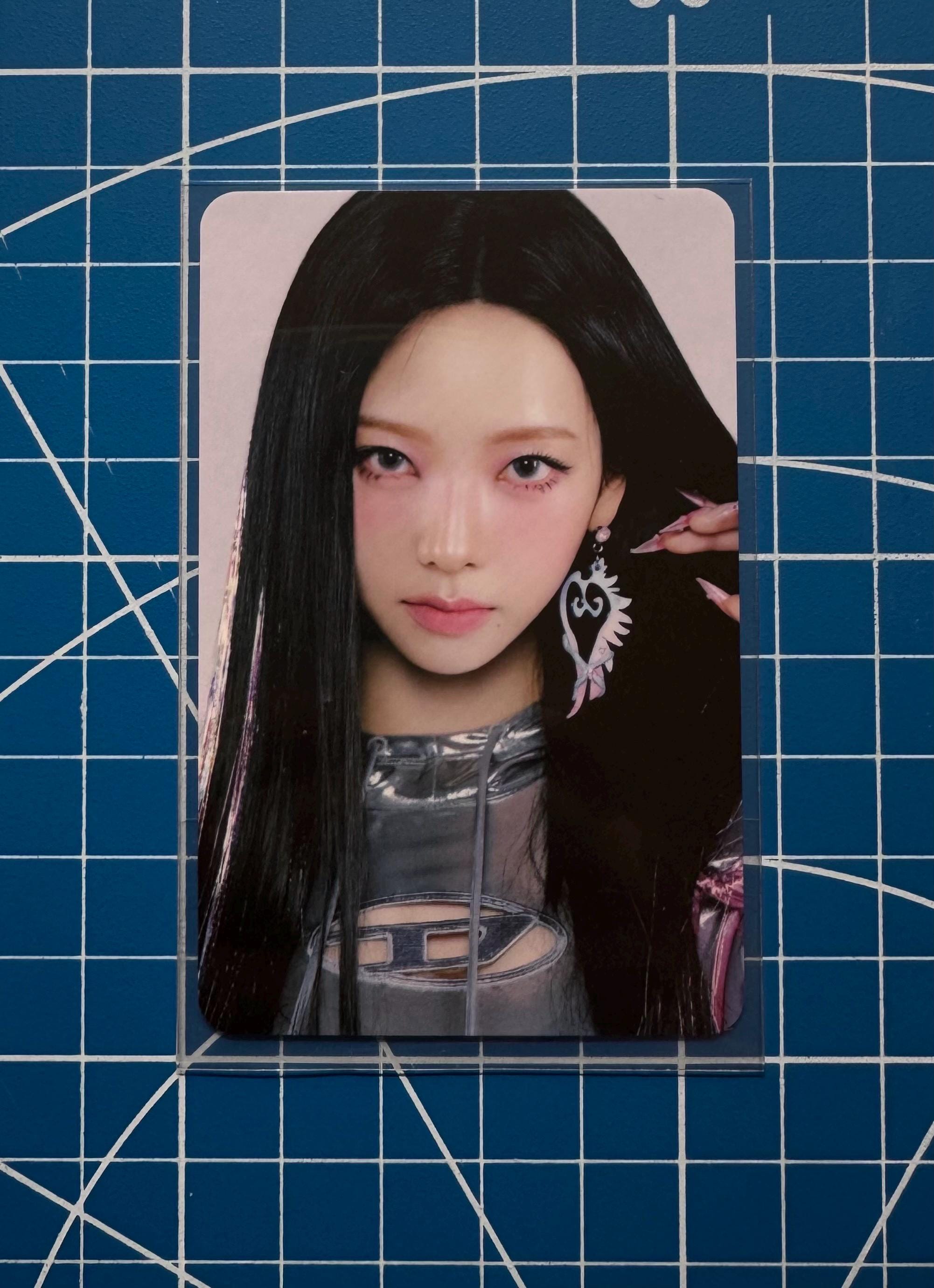 Aespa Karina Official Benefit Photocard Trading Card Collection