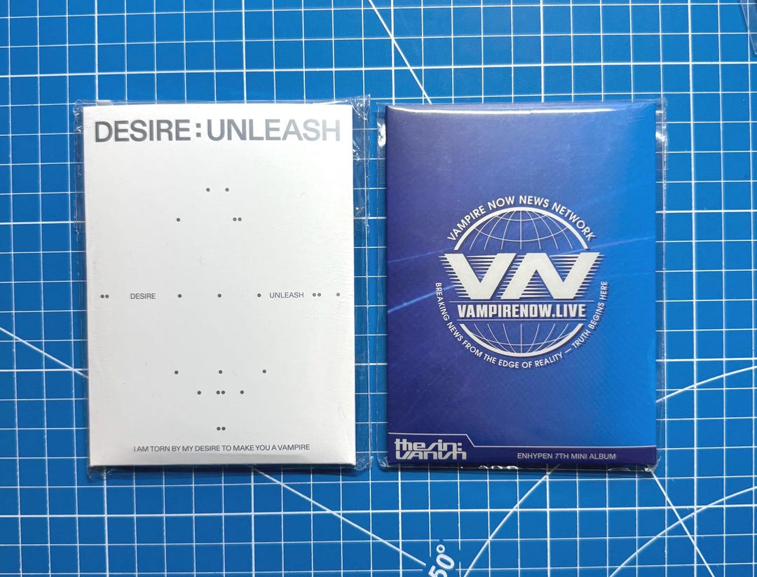 Enhypen Desire Unleash the Sin Vanish Weverse Album Official Brand