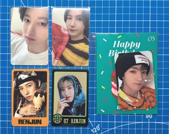 Official NCT Dream Huang Renjun Photocard Kpop (hot Sauce ISTJ