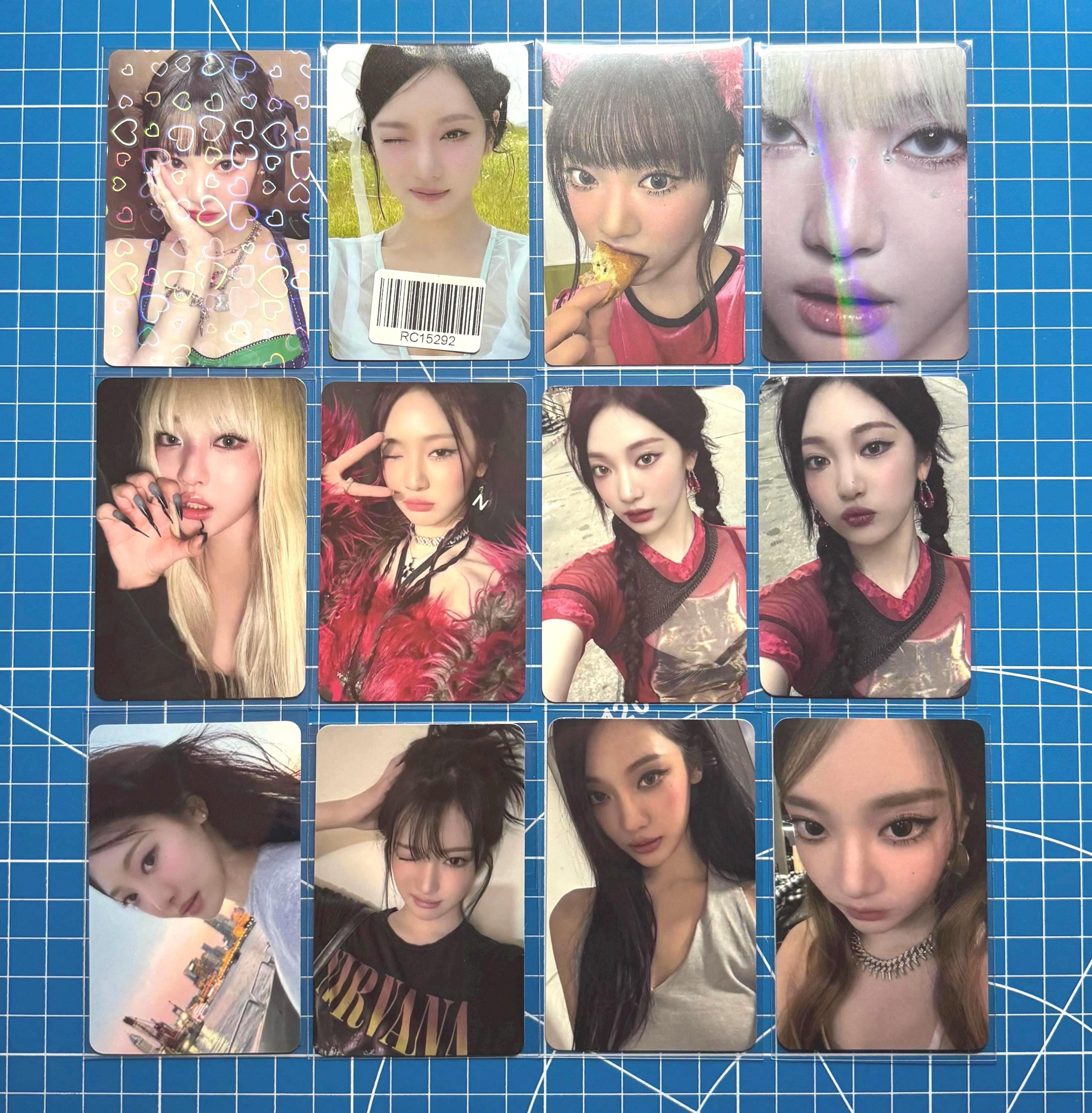 K-POPタレントカードセット 16枚 Ningning Aespa Ningning Official Benefit Photocard Trading Card Collection