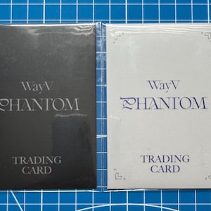 Wayv Nct Phantom offizielle Sammelkarte Brandneu versiegelt (2 Stück Fotokarte / Packung)
