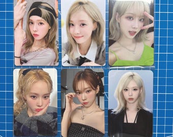 Aespa Winter Official Benefit Photocard Trading Card Collection