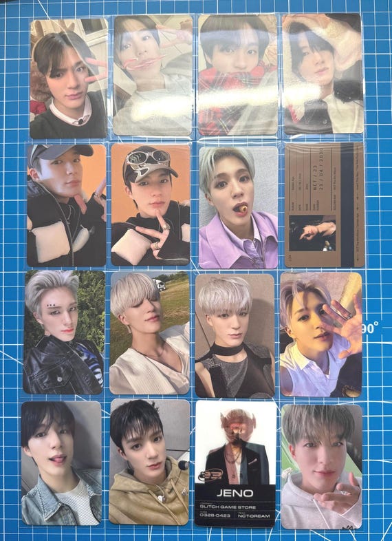 Nct Dream NCT Jeno Official Benefit Photocard Collection - Etsy