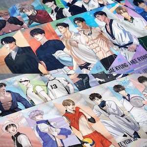 Biglietto partita Manhwa Team coreano 2024, versione 1 e versione 2, nuovo di zecca, sigillato, ufficiale (1 carta/confezione)