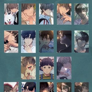 Koreanische Manhwa Lost In The Cloud Zufallskollektion Fotokarte offiziell Brandneu versiegelt (3 Stück Karten / Packung)