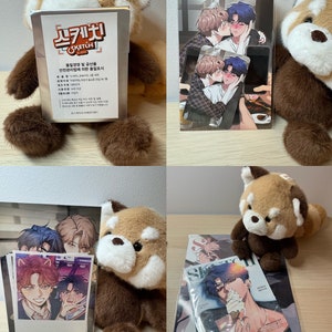Colección de bocetos de manhwa coreanos, tarjeta de evento sin conexión, oficial, nueva y sellada