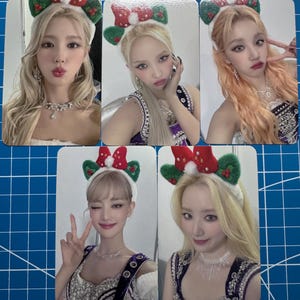 I-dle I Love Dear My Music Carte photo cadeau officielle DMM Noël Ver Gidle Idle