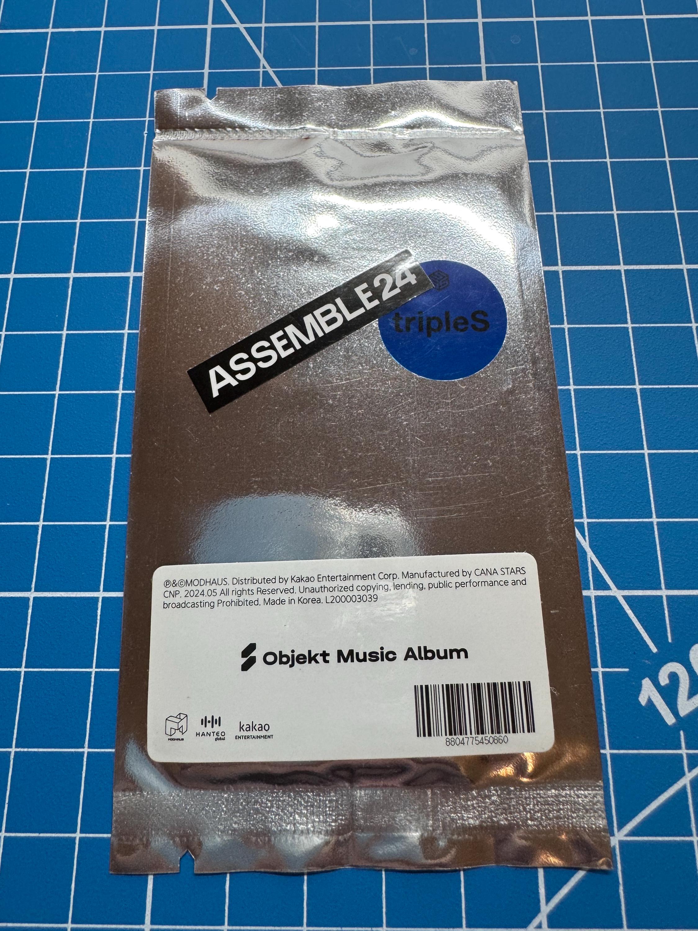 TripleS Assemble24 Objekt ミュージックアルバム OMA Ver2 新品 322A