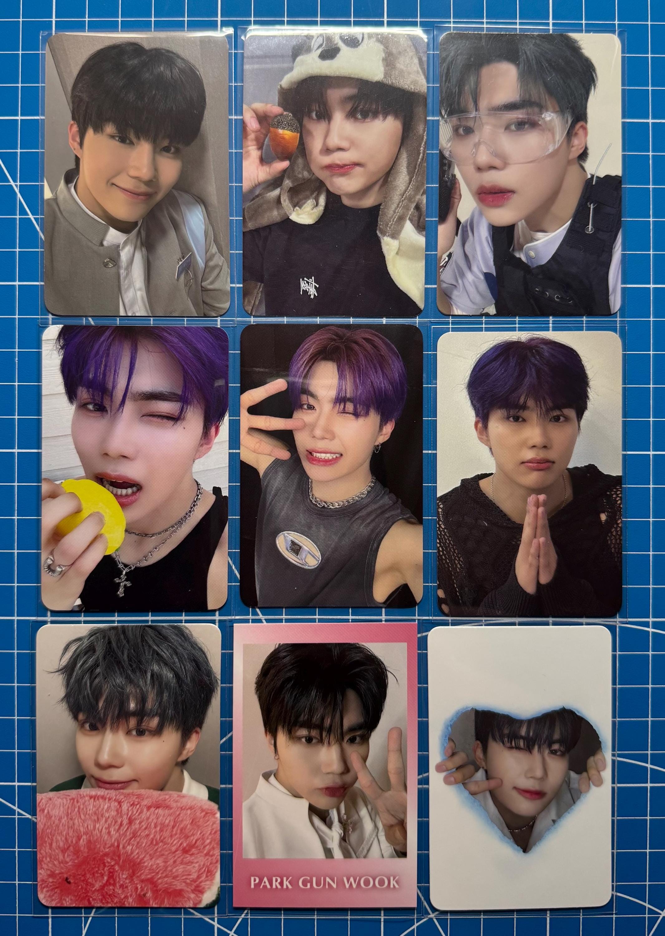 Zerobaseone Zb1 Park Gunwook Official Benefit Photocard Collection