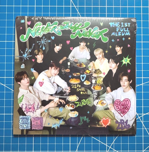 Zerobaseone Zb1 Never Say Never Digipack Ver Album Official Opened