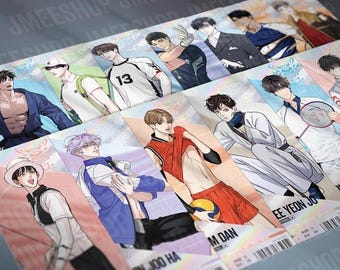 Korean Manhwa Team 2024 Match Ticket Ver 1 and Ver 2 Random Official Brand New Sealed ( 1pcs Card/ Pack ) Final Sale