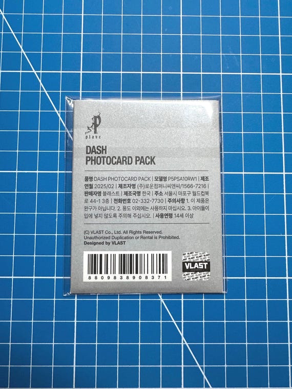 PLAVE カードケース付き 2種類カード✖️5人分 Plave Dash フォトカードパック 公式新品未開封 (メンバー5名/パック