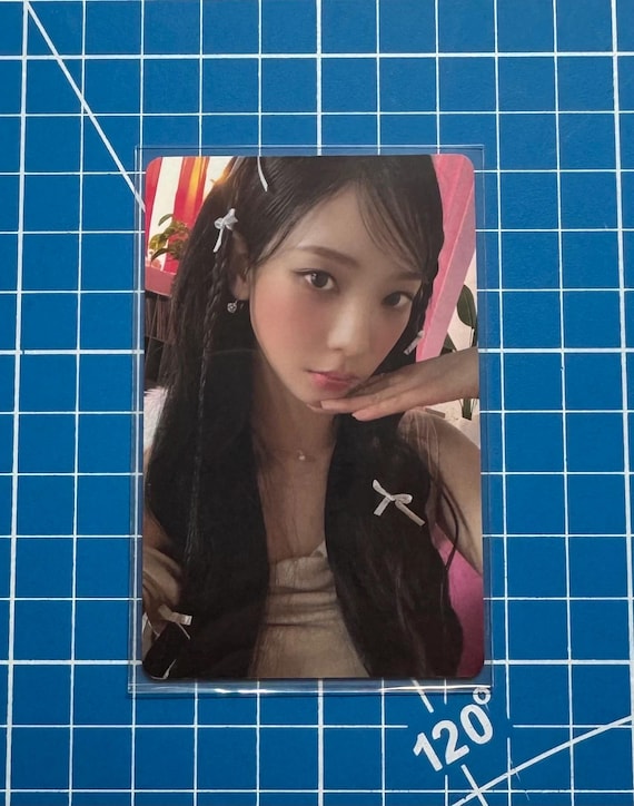 Aespa Karina Official Benefit Photocard Trading Card Collection
