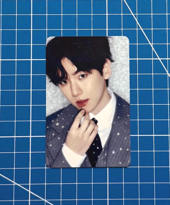 2024 Baekhyun Christmas Fanmeeting Party Trading Card Official